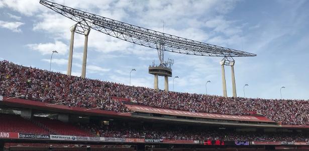 Maior público do Morumbi no ano foi contra o Corinthians no Paulistão: 42,8 mil presentes - Divulgação/São Paulo