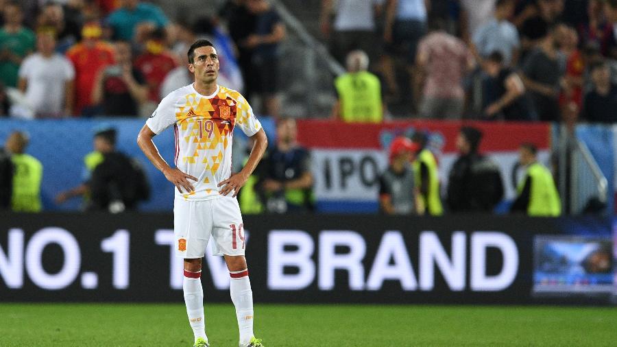 Soriano disputou dois jogos pela Espanha na última Eurocopa - David Ramos/Getty Images