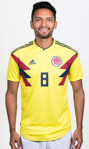 Abel Aguilar - meia da seleção da Colômbia