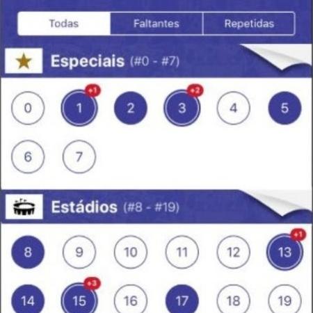 Aplicativo Coleciona - Reprodução - Reprodução