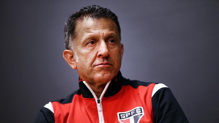 Juan Carlos Osorio que era técnico do São Paulo e saiu ao receber proposta para dirigir a seleção mexicana - Jorge Araujo/Folhapress - Jorge Araujo/Folhapress