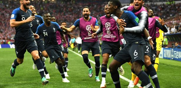 Copa do Mundo 2018: Título mundial da França custa milhões de euros à  empresa chinesa - UOL Copa do Mundo 2018