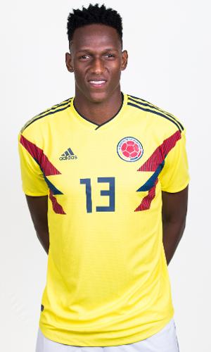 Yerry Mina - zagueiro da seleção da Colômbia