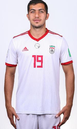 Majid Hosseini, jogador do Irã na Copa 2018