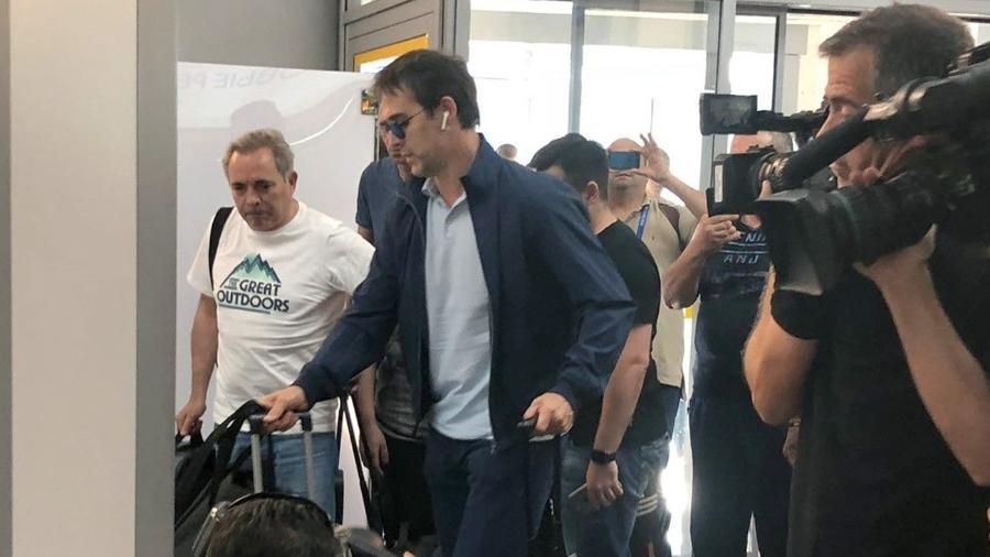 Julen Lopetegui chega a Madri após ser demitido da seleção espanhola - EFE