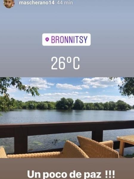 Mascherano - Reprodução/Instagram Stories - Reprodução/Instagram Stories