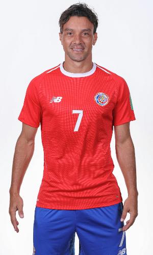  Christian Bolaños, meia da Seleção da Costa Rica