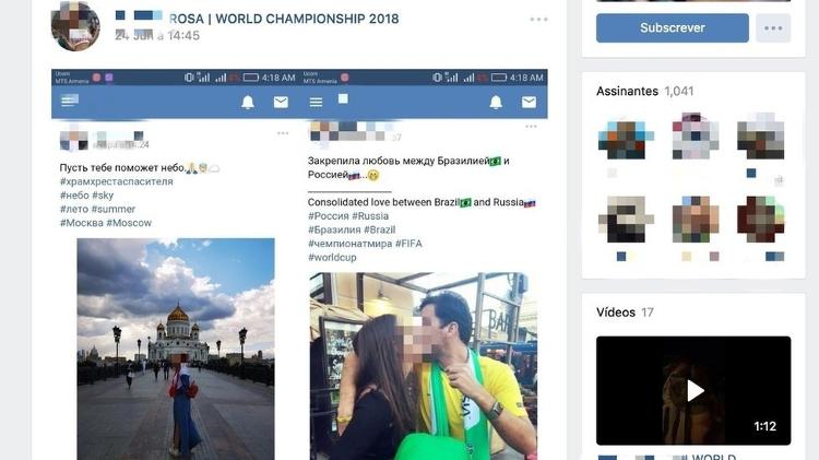 "B... rosa" vira gíria entre russos que atacam mulheres filmadas na Copa - reprodução - reprodução