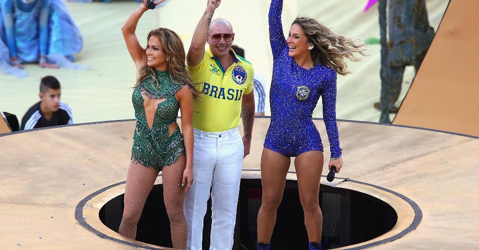 Cláudia Leitte Pitbull Jennifer Loprz