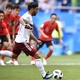 Carlos Vela marca de pênalti para o México contra a Coreia do Sul - Xinhua/Chen Yichen