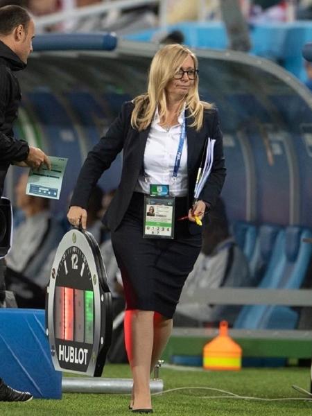 Iva Olivari, chefe da delegação da Croácia na Copa do Mundo - Reporudção/Twitter Iva Olivari