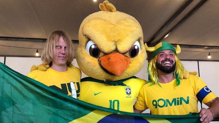 Memes da Rússia e do Brasil com Canarinho Pistola - Reprodução/Instagram - Reprodução/Instagram