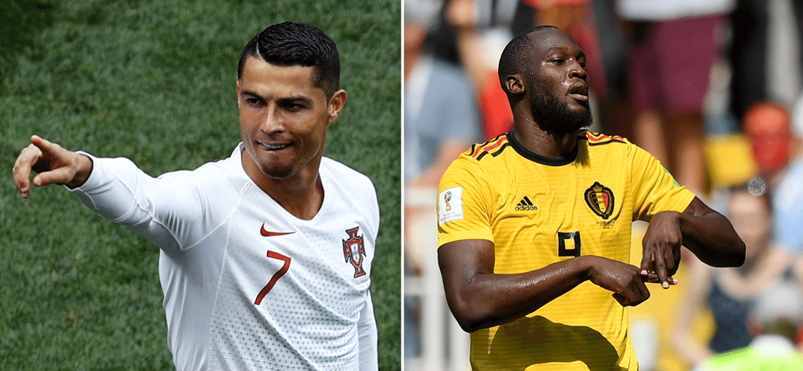 Cristiano Ronaldo e Romelu Lukaku travam duelo pela artilharia da Copa do Mundo de 2018 - 