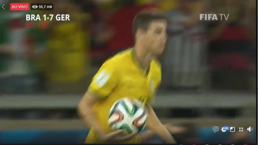 Fifa reprisa goleada da Alemanha por 7 a 1 sobre o Brasil - Reprodução/Facebook