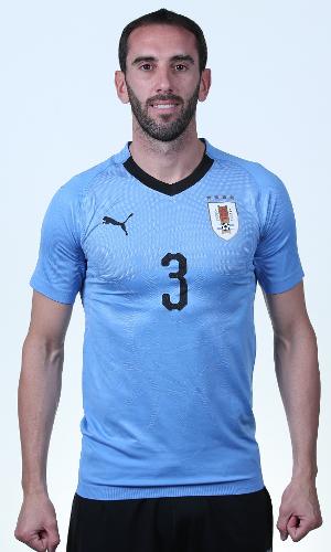 Diego Godin, zagueiro da seleção uruguaia