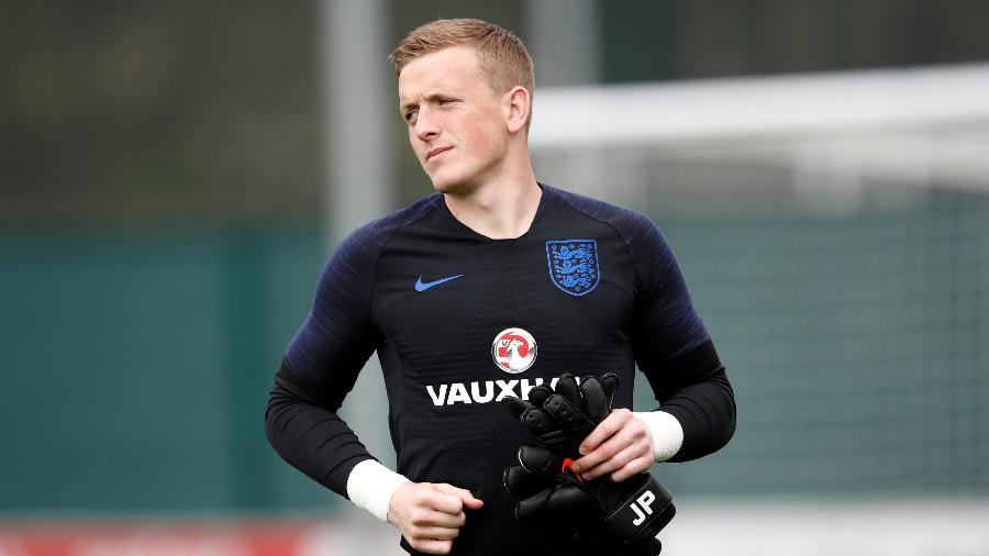 Jordan Pickford, goleiro da seleção inglesa - Reuters/Carl Recine