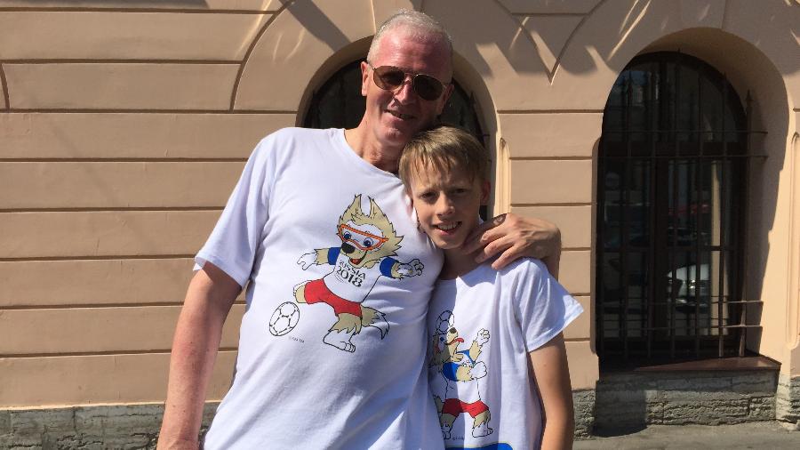 Igor Dulebenez vai assistir o jogo com o filho, mas preferia ver a decisão da Copa - Felipe Pereira