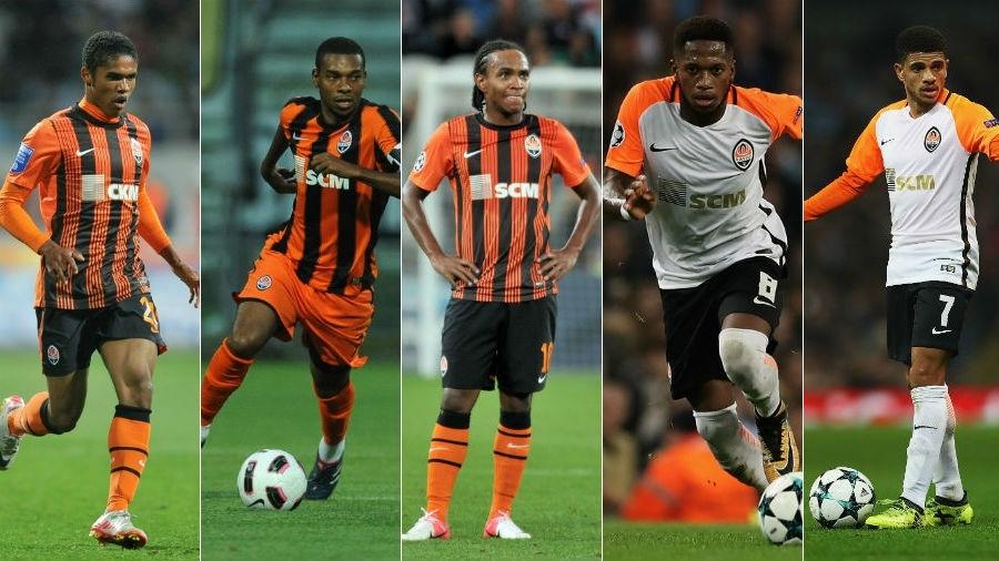 Douglas Costa, Fernandinho, Willian, Fred e Taison: do Shakhtar para a Copa - Getty Images