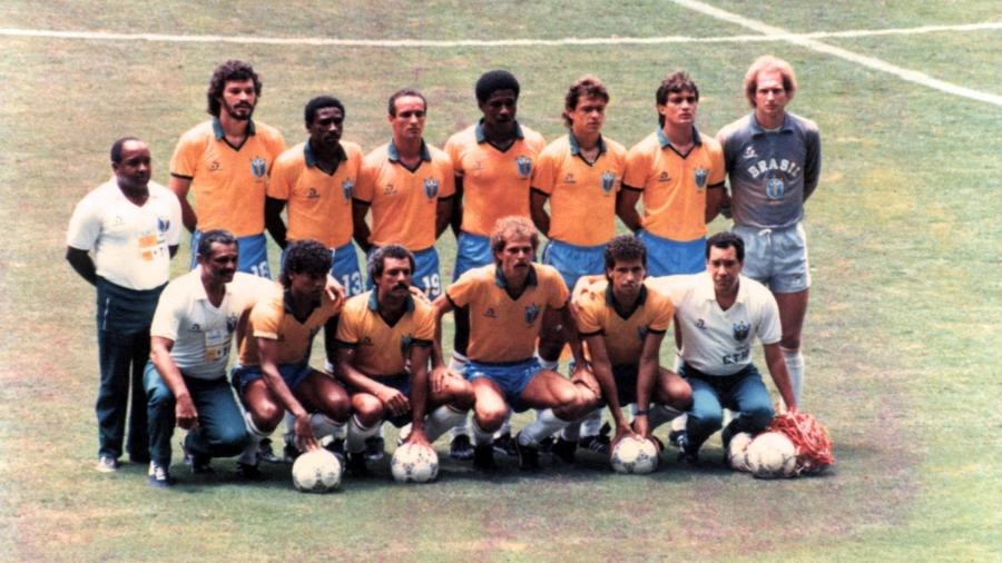 Seleção brasileira caiu nas quartas de final na Copa de 1986, no México - Reprodução/Facebook