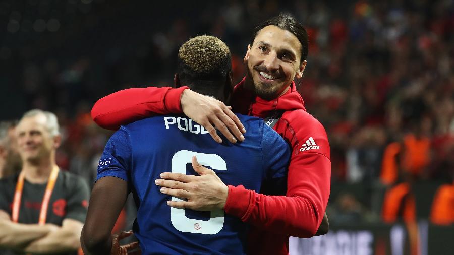 Paul Pogba sai em defesa de Zlatan Ibrahimovic após acusações de racismo - Julian Finney/Getty Images