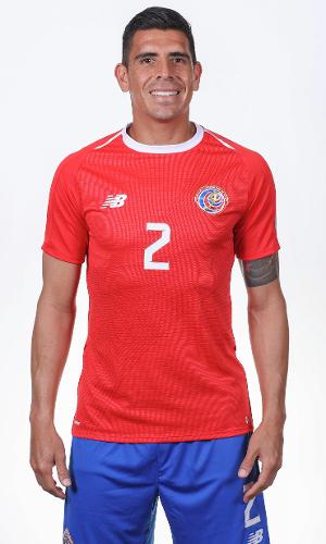 Johnny Acosta, defesa da Seleção da Costa Rica 