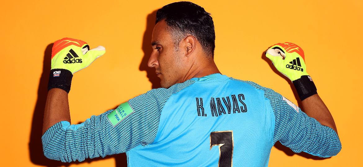Keylor Navas, goleiro da Costa Rica, em foto oficial da Copa do Mundo da Rússia - Jamie Squire - FIFA/FIFA via Getty Images