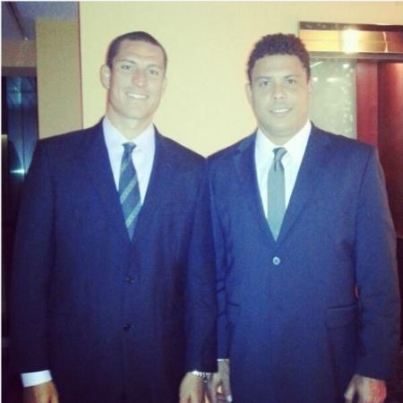 Ronaldo e o amigo Cacá Ferrari - Reprodução/Instagram