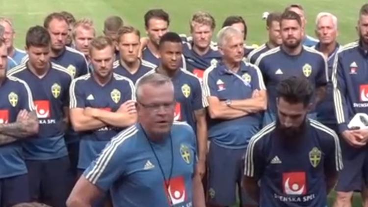 meia sueco recebe apoio - Reprodução/Youtube - Reprodução/Youtube