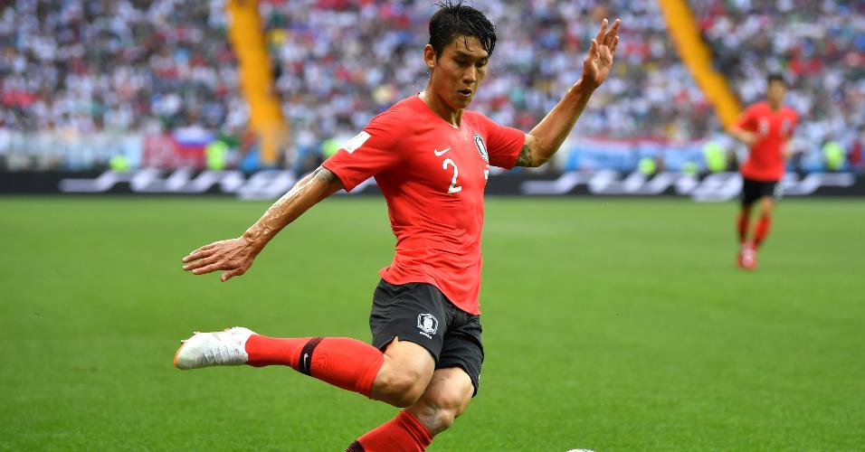 Lee Yong Coreia do Sul México Copa do Mundo