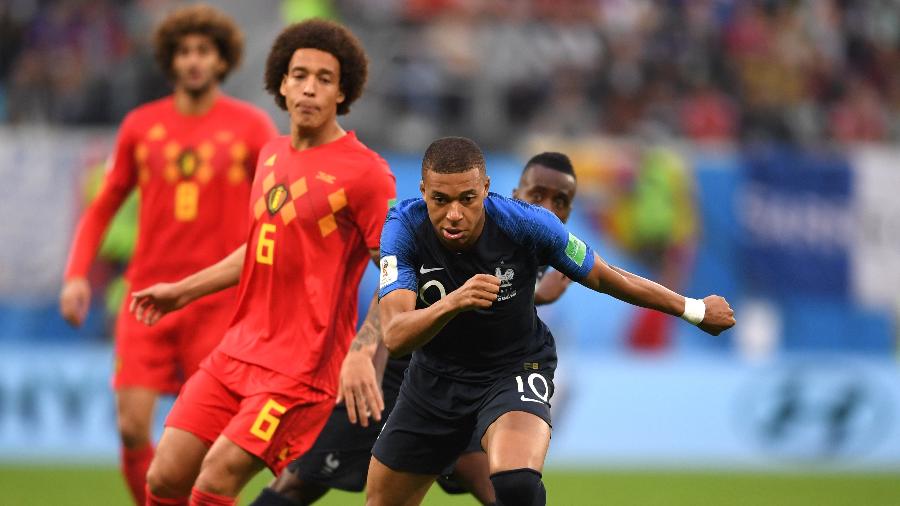 Kylian Mbappé, da França, é considerado o melhor jovem do Mundial -  Laurence Griffiths/Getty Images