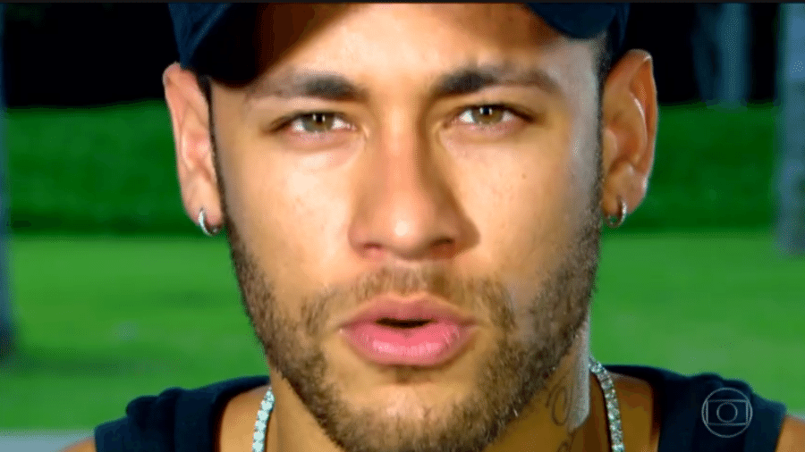 Neymar manda recado para o torcedor brasileiro no Esporte Espetacular, da Globo  - Reprodução/TV