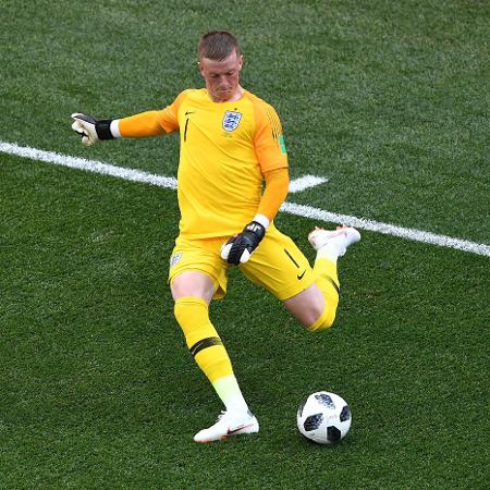Pickford, goleiro da Inglaterra - Johannes Eisele/AFP - Johannes Eisele/AFP
