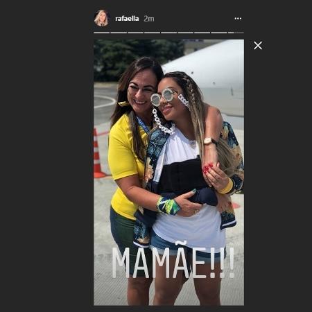 Detalhe do jatinho utilizado pela família de Neymar e postado por Rafaella, irmã do jogador - Reprodução/Instagram