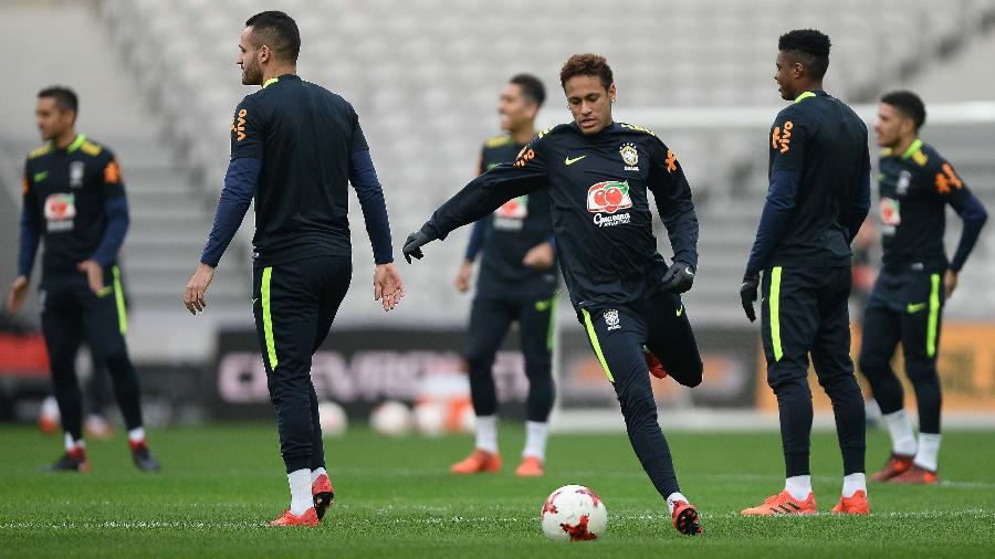 Neymar será titular contra o Japão - Pedro Martins / MoWA Press