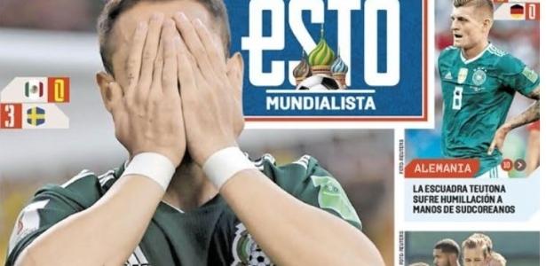 México en el Mundial 2018: diario mexicano lamenta tener a Brasil en pleno octavos de final del Mundial