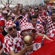 Torcedores croatas tomam conta das ruas de Moscou antes de final Croácia x França - Gleb Garanich/Reuters
