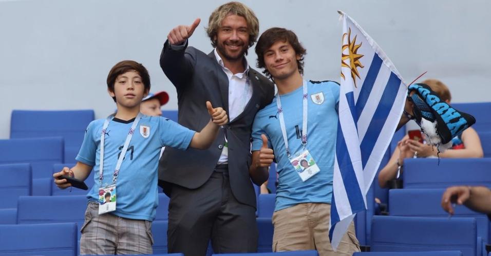 Diego Lugano filhos Uruguai Rússia Copa do Mundo