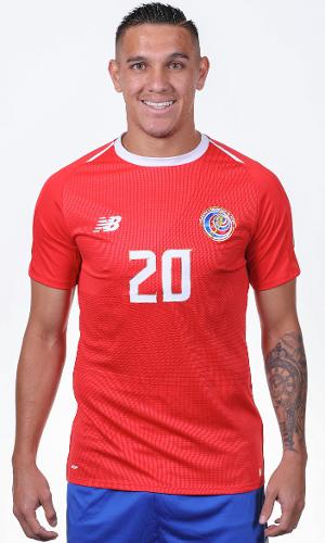 David Guzman, meia da Seleção da Costa Rica 