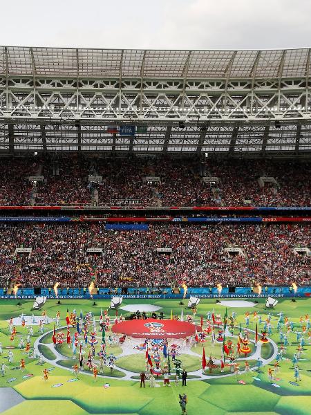 Fotos: Festa de abertura da Copa do Mundo Rússia 2018, Brasil