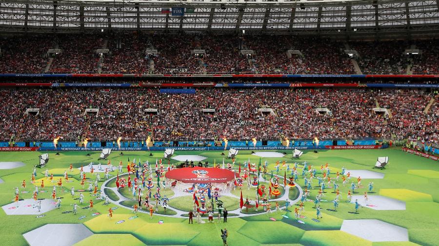Abertura da Copa do Mundo da Rússia - REUTERS/Maxim Shemetov