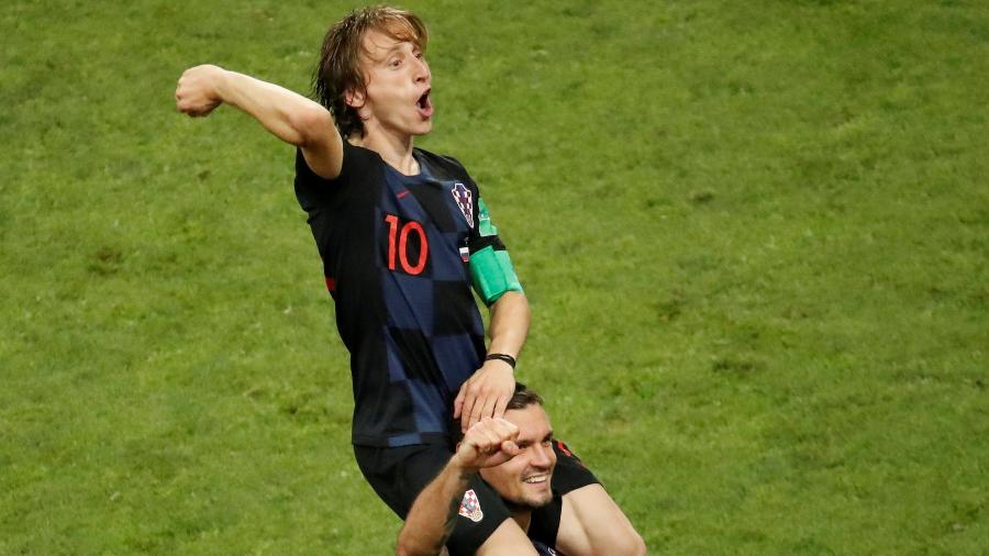 Com Luka Modric no auge, Croácia ingressa no clube de finalistas em Copas - REUTERS/Christian Hartmann