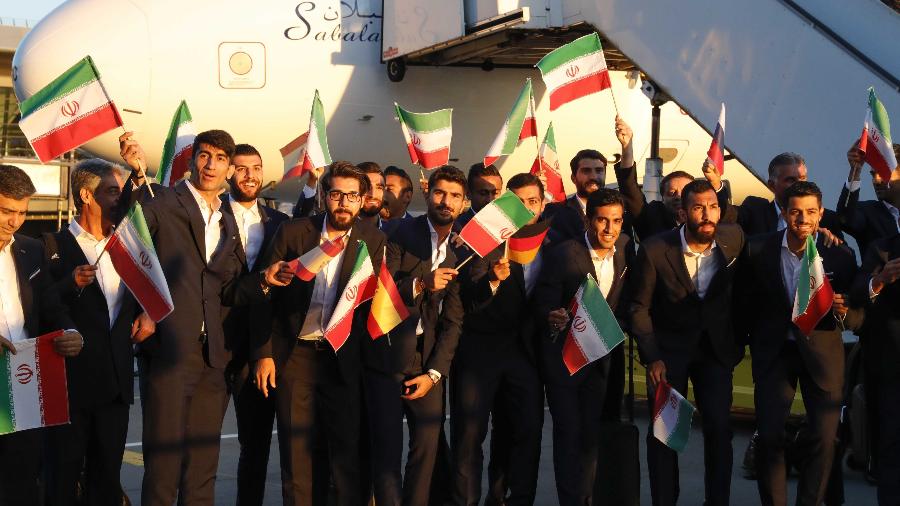 Iranianos chegam a Moscou. Seleção disputará gruipo com Espanha, Portugal e Marrocos - Reuters