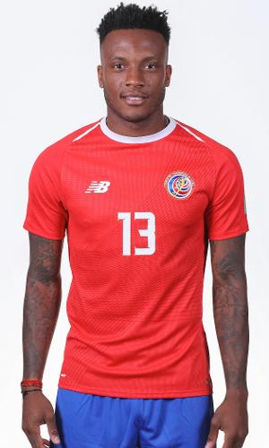 Rodney Wallace, meia da Seleção da Costa Rica