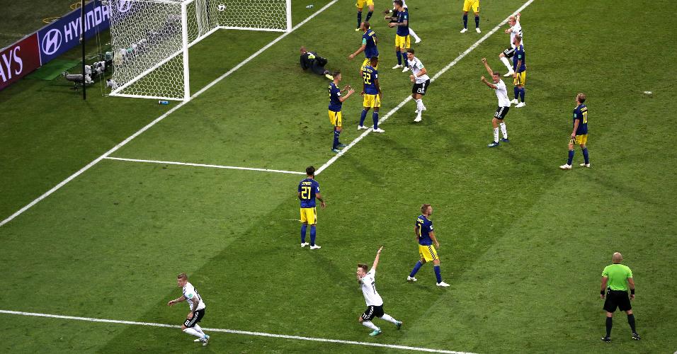 Toni Kroos marca aos 49 minutos e dá vitória à Alemanha