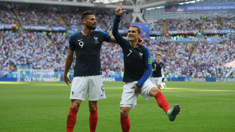 Griezmann comemora gol sobre a Argentina com dança de Fortnite - Shaun Botterill/Getty Images