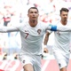 Cristiano Ronaldo celebra gol em Portugal x Marrocos marcado aos 4 minutos do primeiro tempo - Carl Recine/Reuters