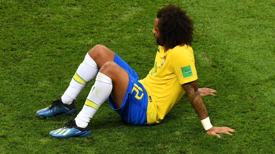 Marcelo terá 34 anos no Qatar e está entre os que podem ter se despedido de Mundiais - AFP PHOTO / SAEED KHAN