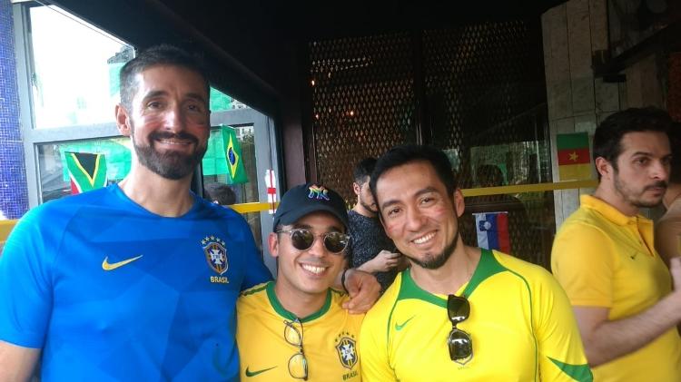 Amigos se reúnem em festa gay para ver jogo do Brasil na Copa - Adriano Wilkson/UOL - Adriano Wilkson/UOL