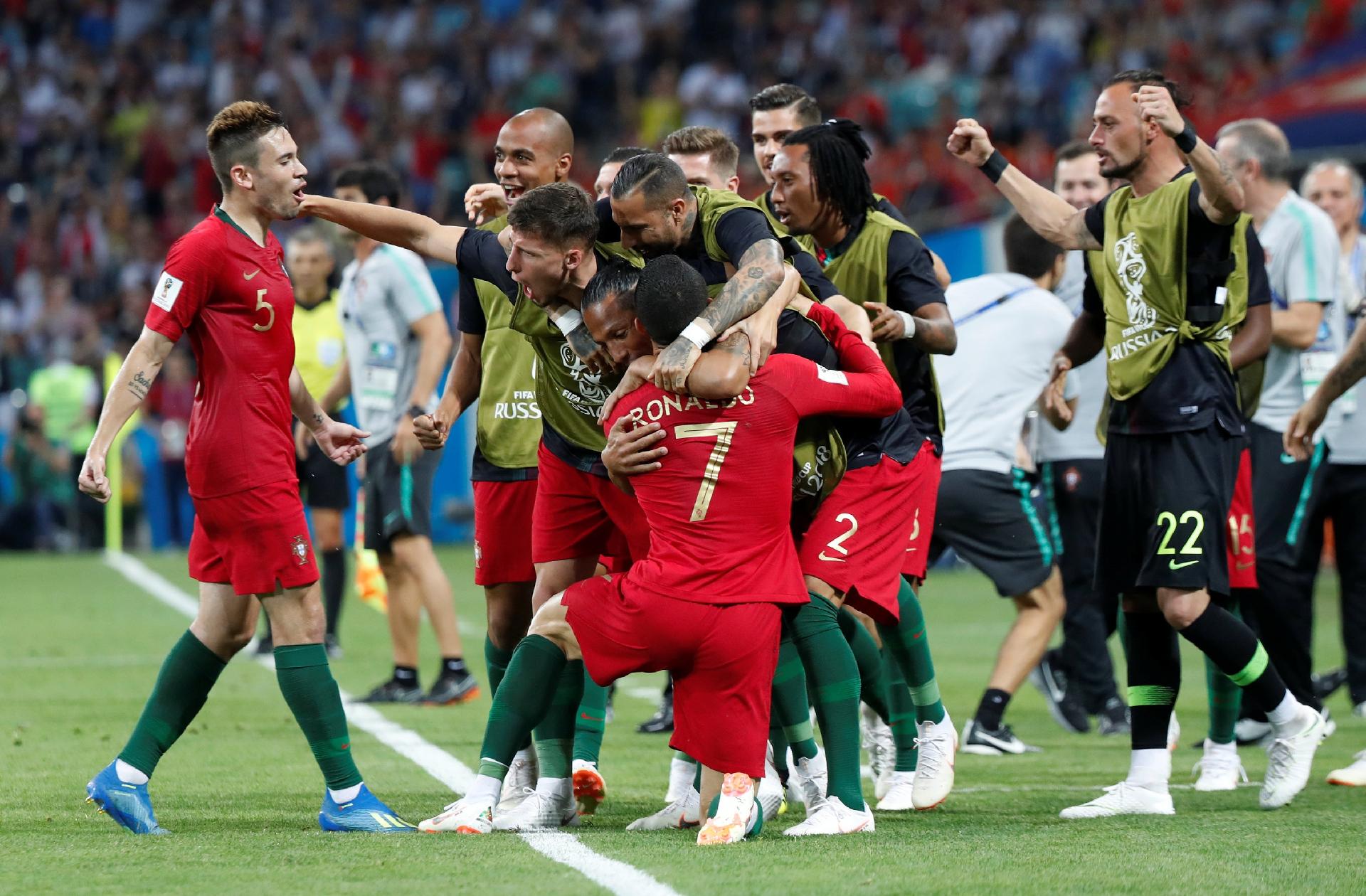 Fotos Da Copa 2018 Portugal E Espanha Se Enfrentam Pelo Grupo B Da Copa De 2018 Uol Copa Do Mundo 2018