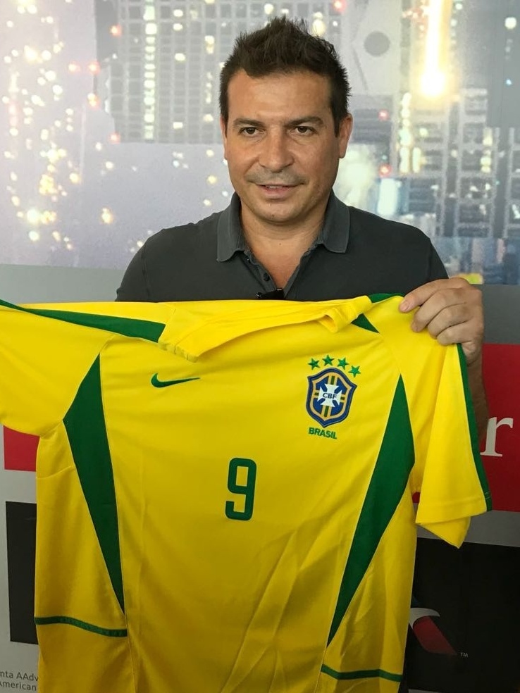 Camisa Seleção Brasileira 2002 - Luizão